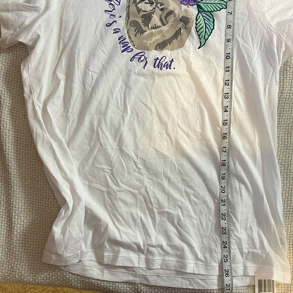 🆕 Vera Bradley sloth tshirt size XL‎ BIN C - Picture 5 of 6
